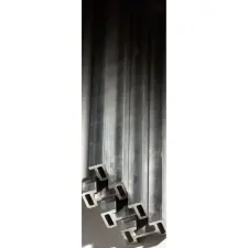 LEGRAND 404431 VX3 400 méretre vágott aluminium C profilsín, 400A villanyszerelés