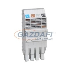 LEGRAND 404508 HX3 dugaszolható foglalat DX3/DX 4P készülékhez villanyszerelés