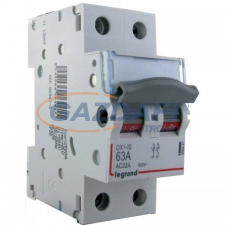 LEGRAND 406441 DX3-I terheléskapcsoló 2P 63A villanyszerelés