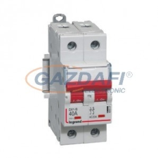LEGRAND 406528 DX3-IS terheléskapcsoló 2P 63A villanyszerelés