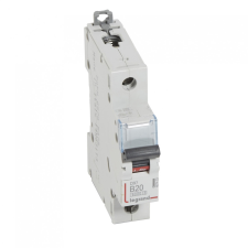 LEGRAND 407433 DX3 Kismegszakító. 1P, 20A, B karakterisztika, 6kA villanyszerelés