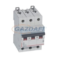 LEGRAND 407554 DX3 kismegszakító 3P B1 6000A/10kA villanyszerelés