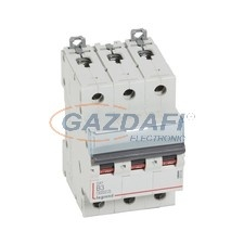 LEGRAND 407556 DX3 kismegszakító 3P B3 6000A/10kA villanyszerelés