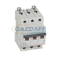 LEGRAND 407559 DX3 kismegszakító 3P B10 6000A/10kA villanyszerelés