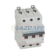 LEGRAND 407564 DX3 kismegszakító 3P B32 6000A/10kA villanyszerelés
