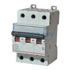 LEGRAND 407853 DX3 kismegszakító 3P C3 6000A/10kA villanyszerelés