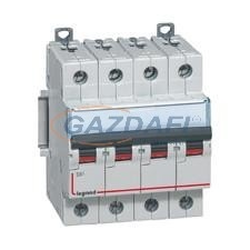 LEGRAND 409068 DX3 kismegszakító 4P B32 10000A / 16 kA villanyszerelés