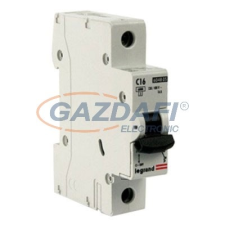 LEGRAND 409114 DX3 kismegszakító 1P C16 10000A / 16 kA villanyszerelés