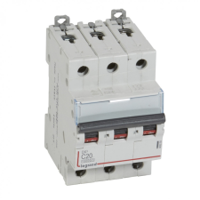 LEGRAND 409255 DX3 Kismegszakító. 3P, 20A, C karakterisztika, 10kA villanyszerelés