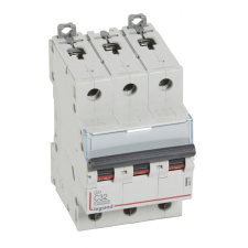 LEGRAND 409257 DX3 Kismegszakító. 3P, 32A, C karakterisztika, 10kA villanyszerelés