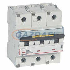 LEGRAND 409281 DX3 3P C100 10000A/16kA villanyszerelés
