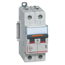 LEGRAND 409717 DX3 kismegszakító 25kA 2P 230/400V~ B20 villanyszerelés