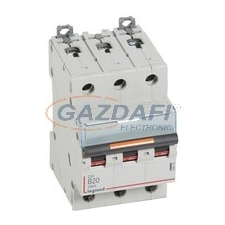 LEGRAND 409730 DX3 kismegszakító 25kA 3P 400V~ B20 villanyszerelés