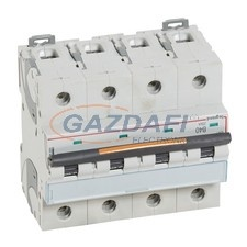 LEGRAND 409746 DX3 kismegszakító 25kA 4P 400V~ B40 villanyszerelés