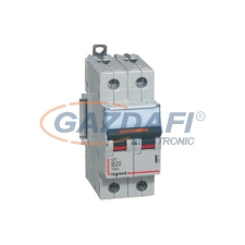 LEGRAND 409765 DX3 kismegszakító 25kA 2P 230/400V~ C2 villanyszerelés