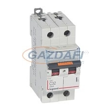 LEGRAND 409771 DX3 kismegszakító 25kA 2P 230/400V~ C32 villanyszerelés