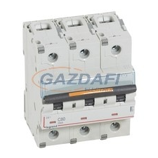 LEGRAND 409788 DX3 kismegszakító 25kA 3P 400V~ C80 villanyszerelés