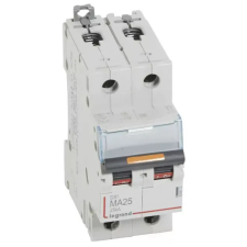 LEGRAND 409873 DX3 kismegszakító 25kA 2P 230/400V~ MA25 villanyszerelés
