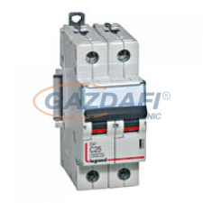 LEGRAND 409908 DX3 kismegszakító 25kA 2P Z2 villanyszerelés