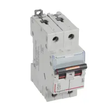 LEGRAND 409911 DX3 kismegszakító 25kA 2P Z6 villanyszerelés