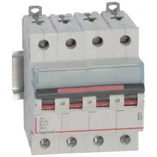 LEGRAND 409937 DX3 kismegszakító 25kA 4P Z25 villanyszerelés