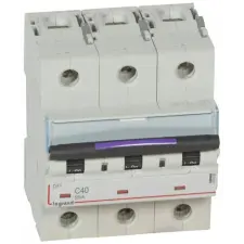 LEGRAND 410165 DX3 kismegszakító 50kA 3P 400V~ C40 villanyszerelés