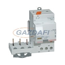 LEGRAND 410483 DX3 áramvédő relé 3P 400V~ A 63A 300mA villanyszerelés