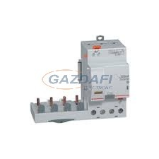 LEGRAND 410521 DX3 áramvédő relé 4P 400V~ AC-S 63A 300mA villanyszerelés