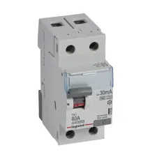 LEGRAND 411598 TX3 áram-védőkapcsoló 2P 80A 30MA A-HPI villanyszerelés