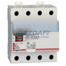 LEGRAND 411776 TX3 áram-védőkapcsoló 4P D 63A 100MA A villanyszerelés