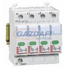 LEGRAND 412243 Túlfeszültség-levezető T2 40KA 4P villanyszerelés