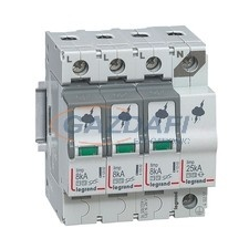 LEGRAND 412252 Túlfeszültség-levezető T1+T2 8KA 3P villanyszerelés