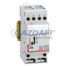 LEGRAND 412517 CX3 moduláris kontaktor 25A 24V 4Z - karral villanyszerelés