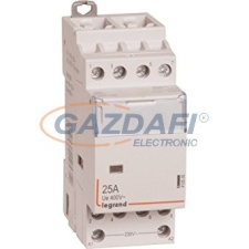 LEGRAND 412535 CX3 moduláris kontaktor 25A 230V 4Z villanyszerelés