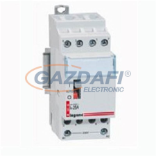 LEGRAND 412551 CX3 moduláris kontaktor 25A 230V 4Z - karral villanyszerelés
