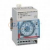 LEGRAND 412828 MicroRex W31 heti programkapcsoló autómatikus téli/nyári időszámítás átállás, vízszintes előlappal