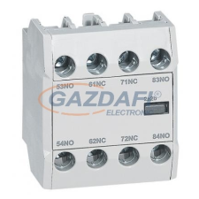 LEGRAND 416853 CTX3 á.j. segédérintkező 4Z mellső rögzítés villanyszerelés