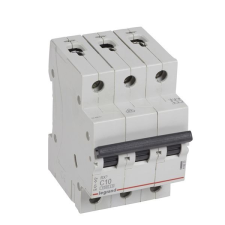 LEGRAND 419233 RX3 C10 6kA BIC 3 pólusú kismegszakító (419233) villanyszerelés