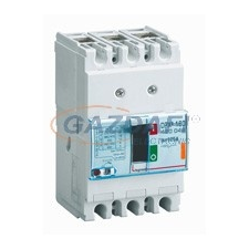 LEGRAND 420046 DPX3 160 125A 3P termikus mágneses 25kA kompakt megszakító villanyszerelés