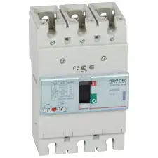 LEGRAND 420268 DPX3 250 200A 3P termikus mágneses 50kA kompakt megszakító villanyszerelés