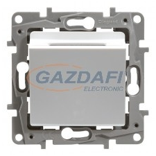 LEGRAND 664793 Niloé hotelkártya-kapcsoló, köröm nélkül, fehér villanyszerelés