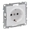 LEGRAND 721120 Suno 2P+F dugalj csatlakozóaljzat (rugós), biztonsági zsaluval, fehér