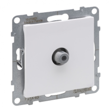 LEGRAND 721163 Suno TV aljzat, &quot;F&quot; típus, csillagpontos, fehér villanyszerelés