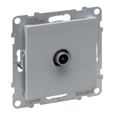 LEGRAND 721366 Suno TV aljzat, végzáró (10 dB), alumínium villanyszerelés