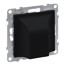 LEGRAND 721442 Suno kábelkivezető, IP21, fekete villanyszerelés