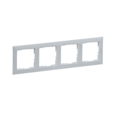 LEGRAND 721514 Suno 4-es keret, alumínium villanyszerelés