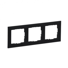 LEGRAND 721523 Suno 3-as keret, fekete villanyszerelés