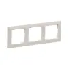 LEGRAND 721533 Suno 3-as keret, homok