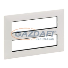 LEGRAND 752146 Valena Life 2x4x2 modulos keret, vízszintes fehér villanyszerelés