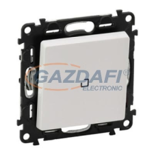 LEGRAND 752148 Valena Life keresztkapcsoló jelzőfénnyel 10 AX,230V,fehér villanyszerelés